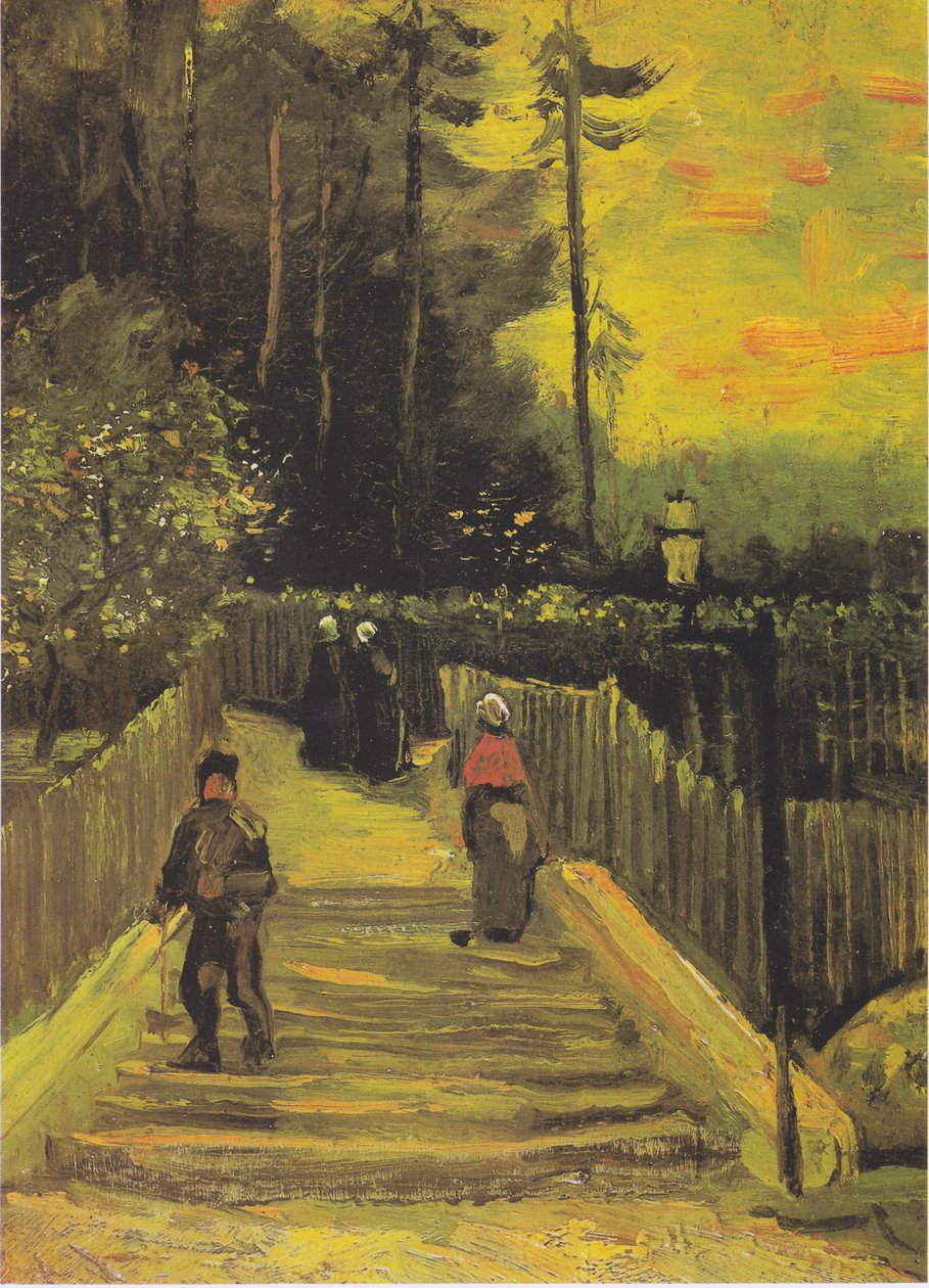 Kis út Montmartre -ban alkotó: Vincent van Gogh