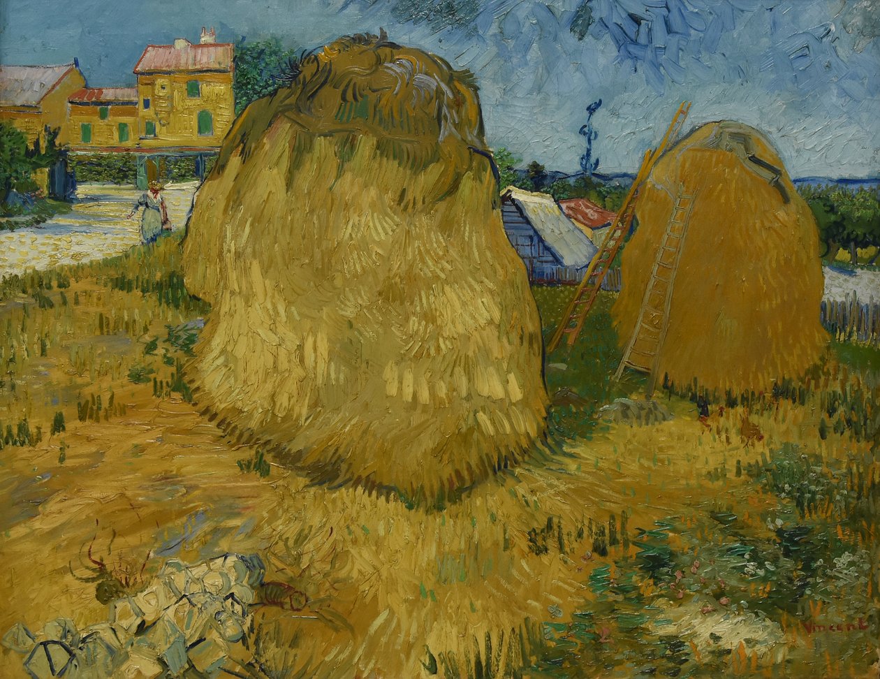 Kukoricahéj Provence -ban alkotó: Vincent van Gogh
