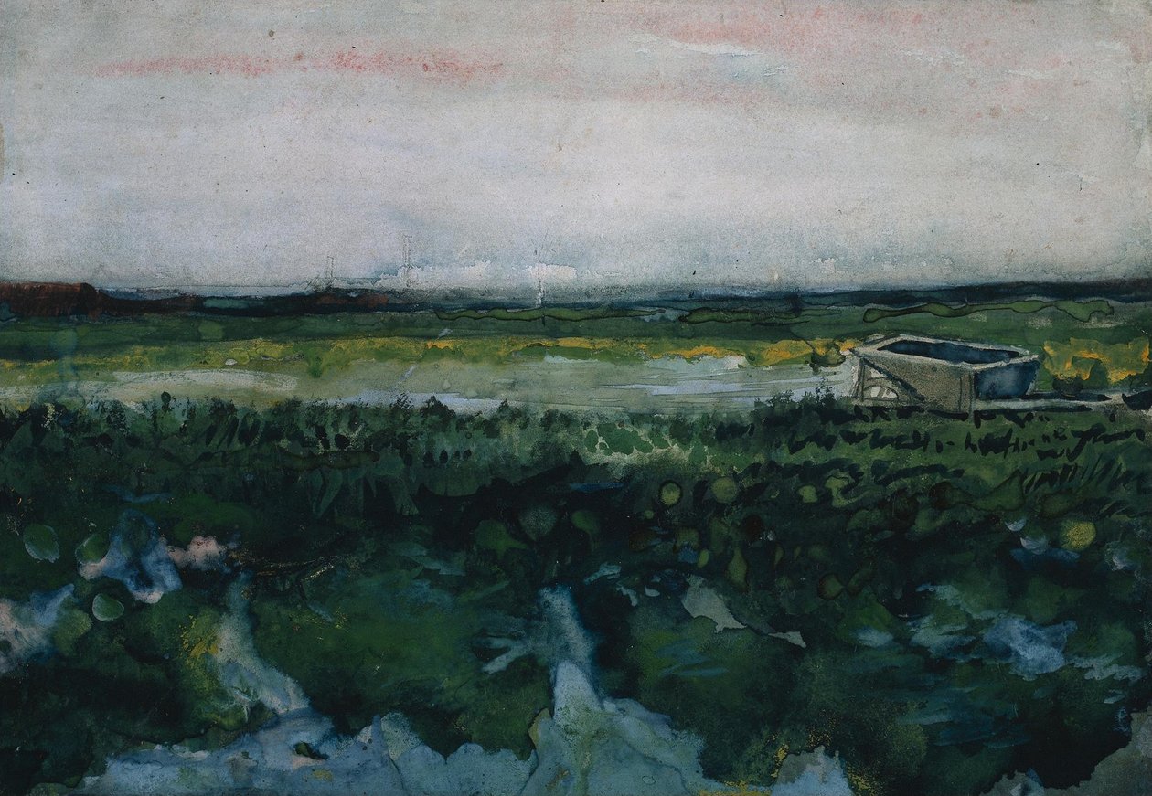 Táj Talicskával alkotó: Vincent van Gogh