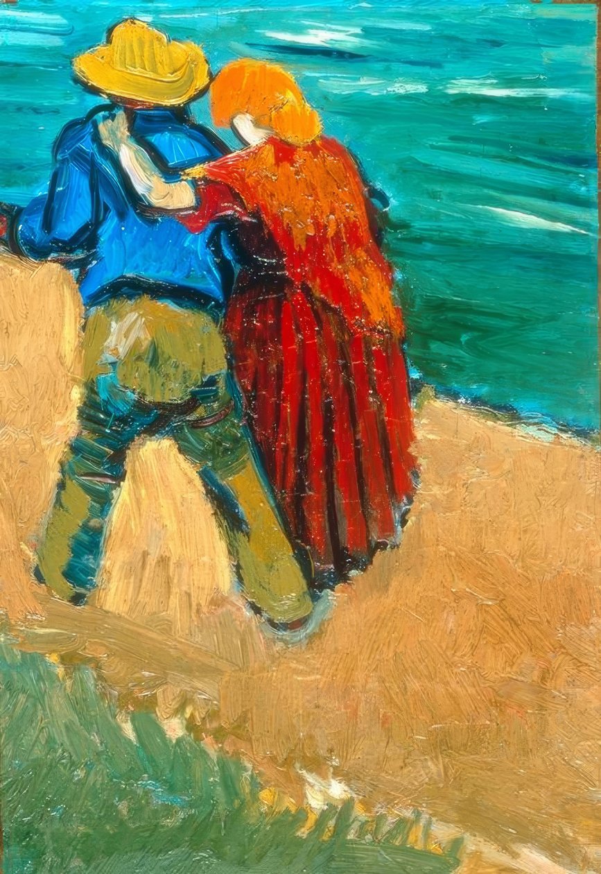 Arles-i szerelmesek alkotó: Vincent van Gogh