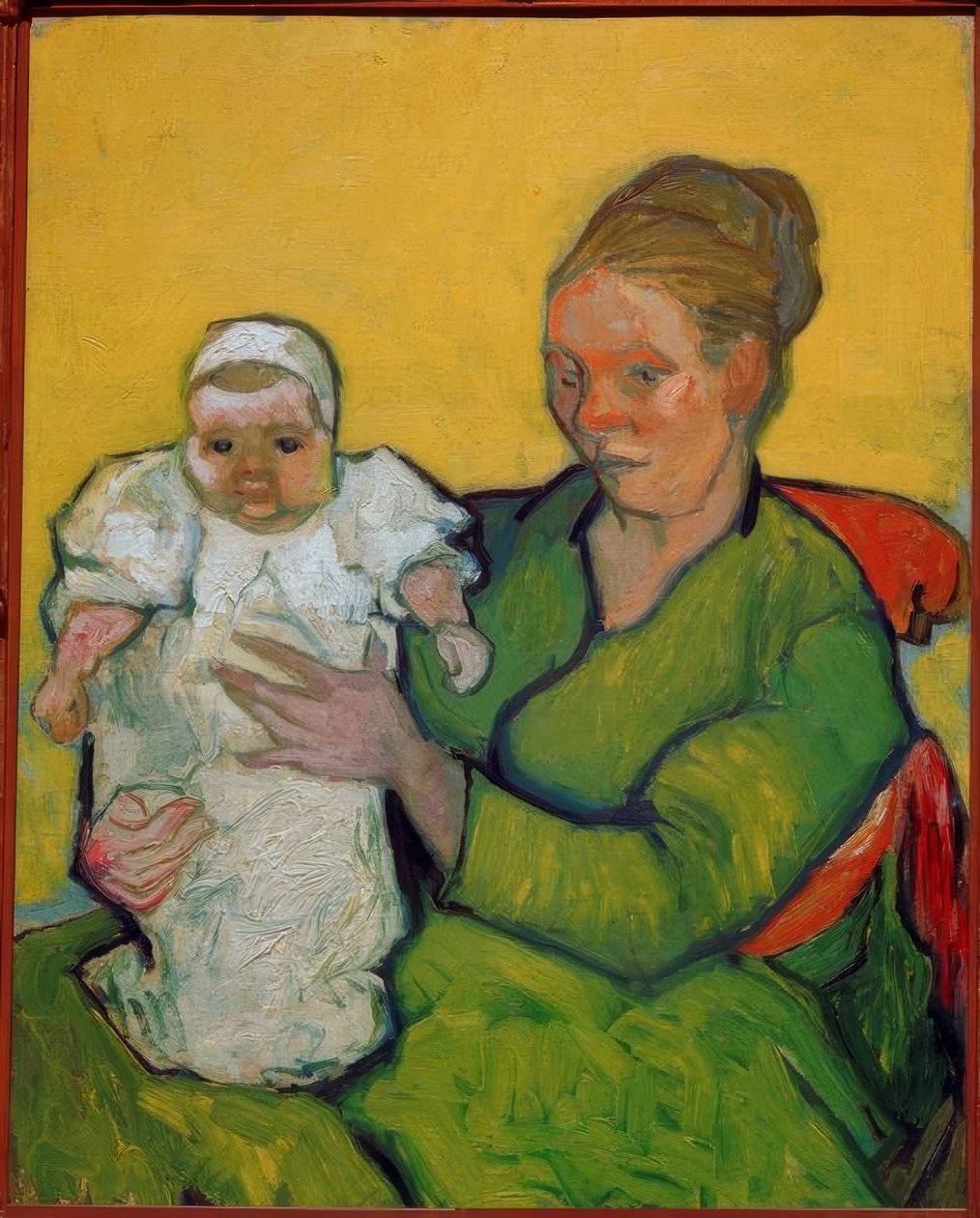 Madame Roulin gyermekével, Marcellel alkotó: Vincent van Gogh