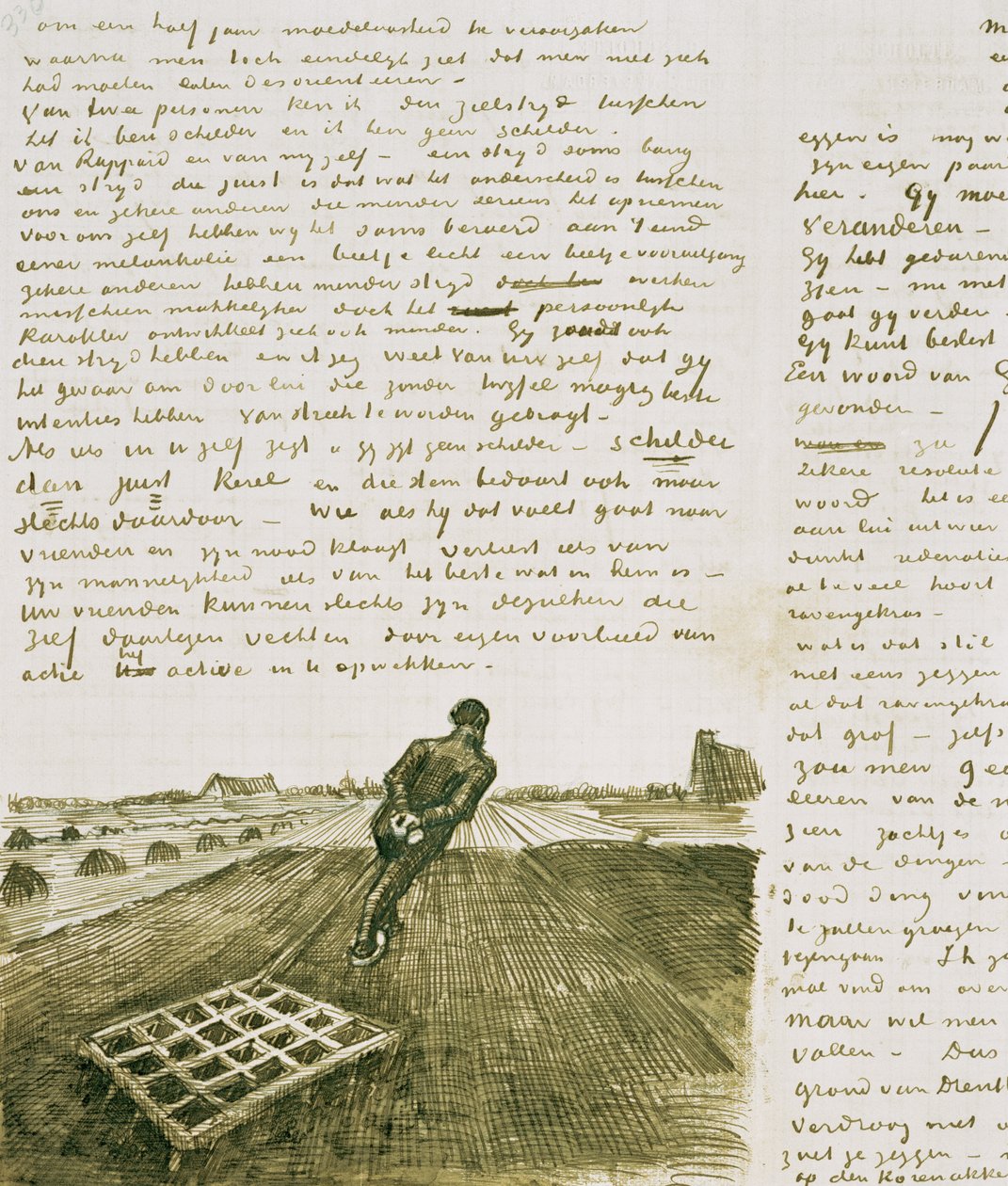 Ember húz egy boronát alkotó: Vincent van Gogh