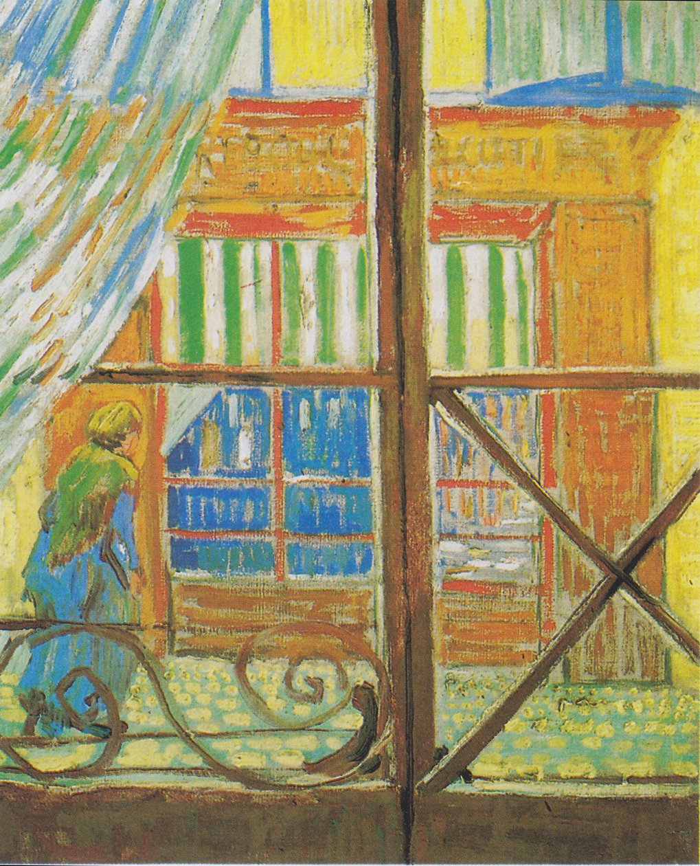 Mészárszék, az ablakon keresztül alkotó: Vincent van Gogh