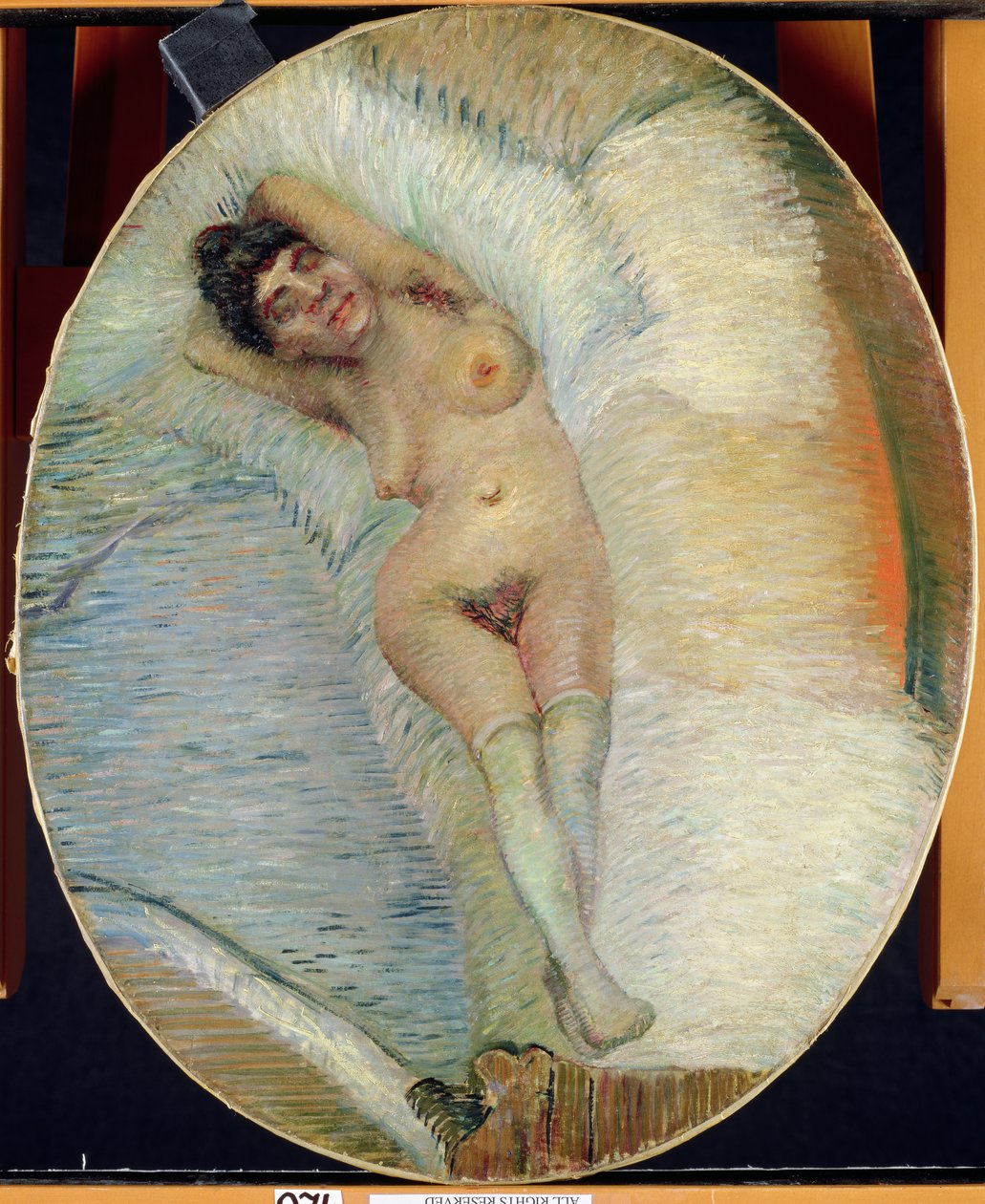 Akt (ovális) 1887 alkotó: Vincent van Gogh