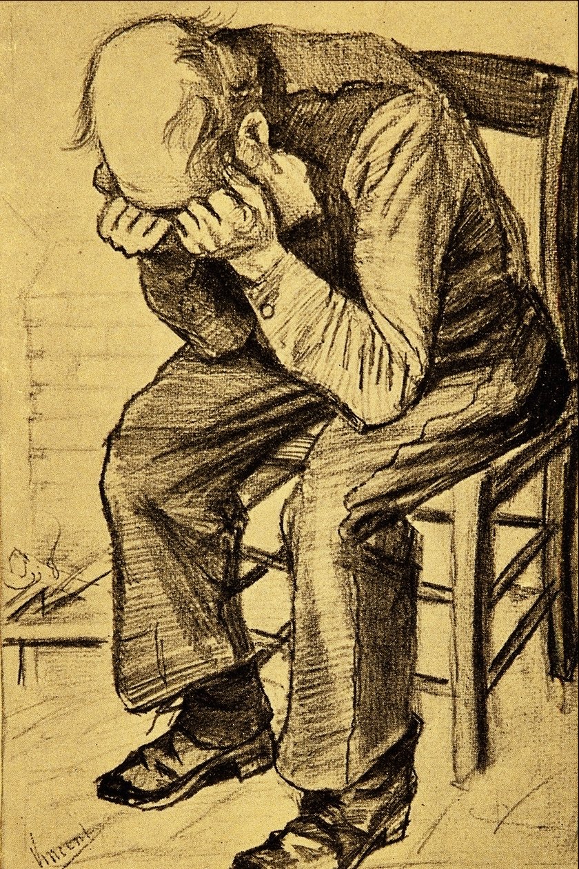 Gyászoló öreg alkotó: Vincent van Gogh