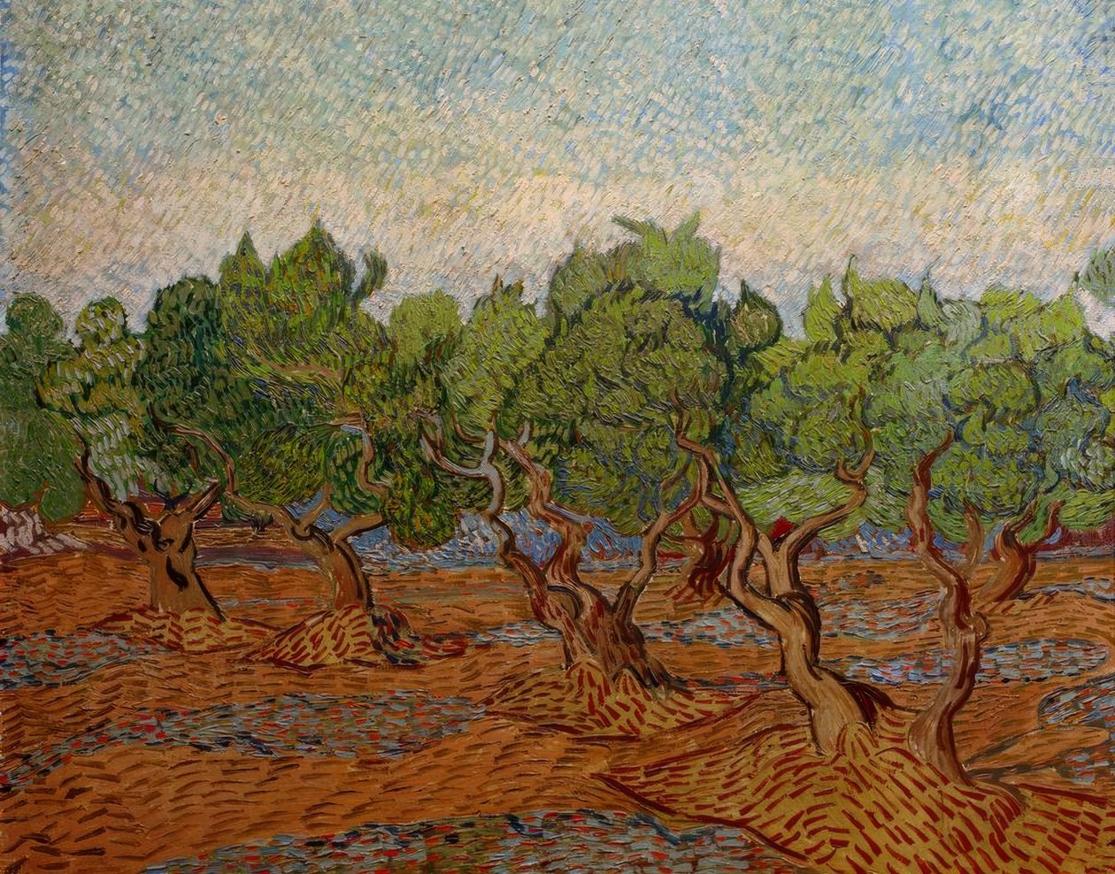 Olajfaliget alkotó: Vincent van Gogh