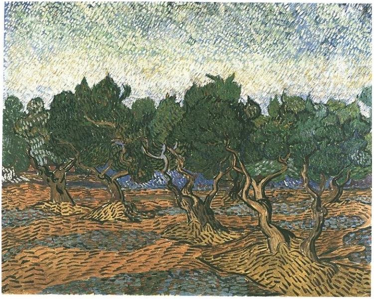 Olajfaliget 3 alkotó: Vincent van Gogh