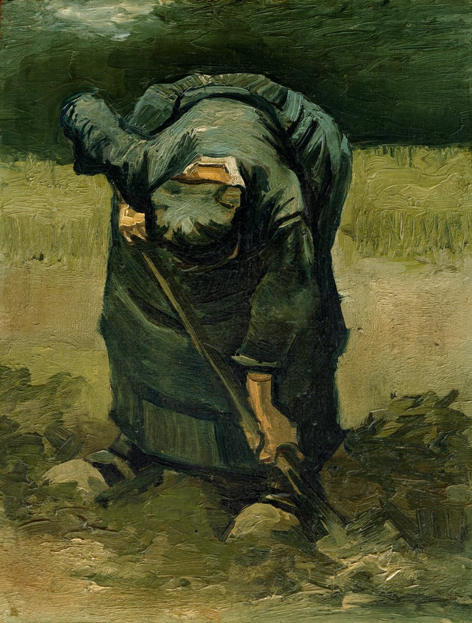 Ásó parasztasszony, 1885 alkotó: Vincent van Gogh