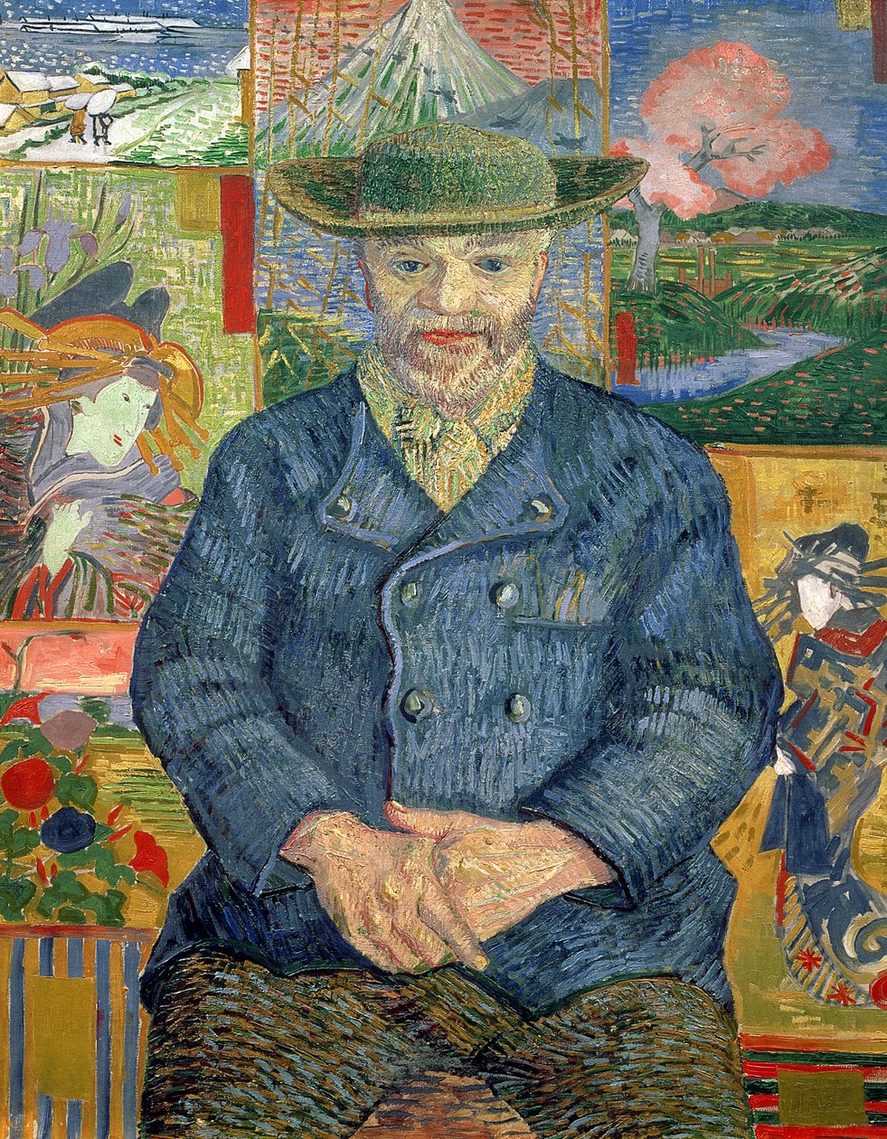 Pere Tanguy (Tanguy atya), 1887-88 alkotó: Vincent van Gogh
