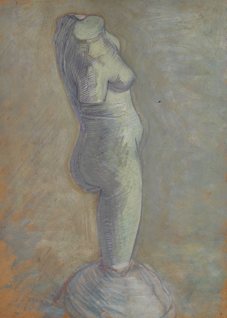 Gipszöntés egy női törzsből alkotó: Vincent van Gogh