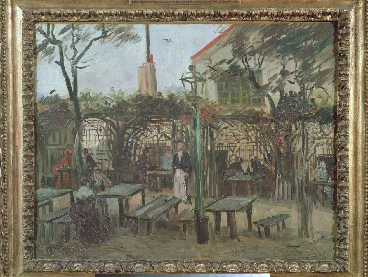 Pleasure Gardens Montmartre-ban, 1886 alkotó: Vincent van Gogh