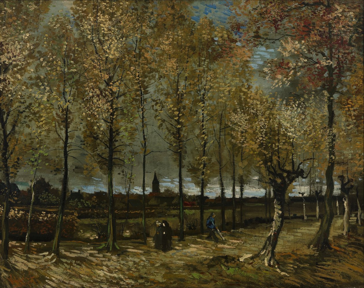 Nyárfák Nuenen közelében alkotó: Vincent van Gogh