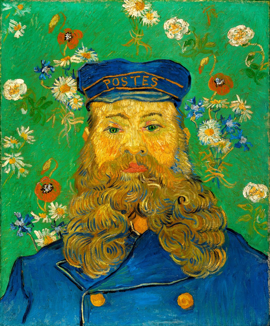 Joseph Roulin arcképe alkotó: Vincent van Gogh