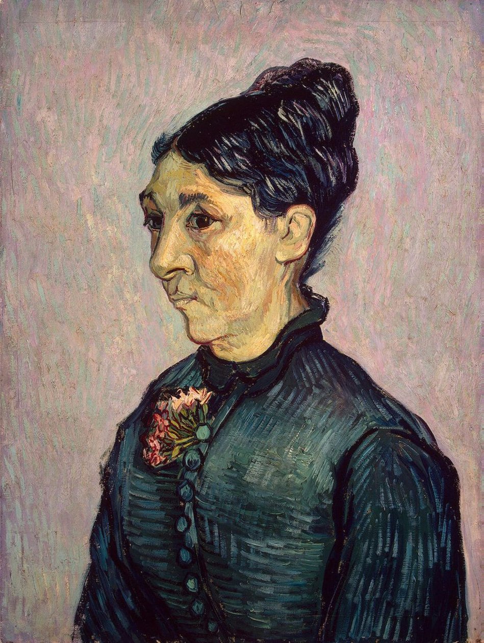 Madame Jeanne Lafuye Trabuc portréja, 1889 alkotó: Vincent van Gogh