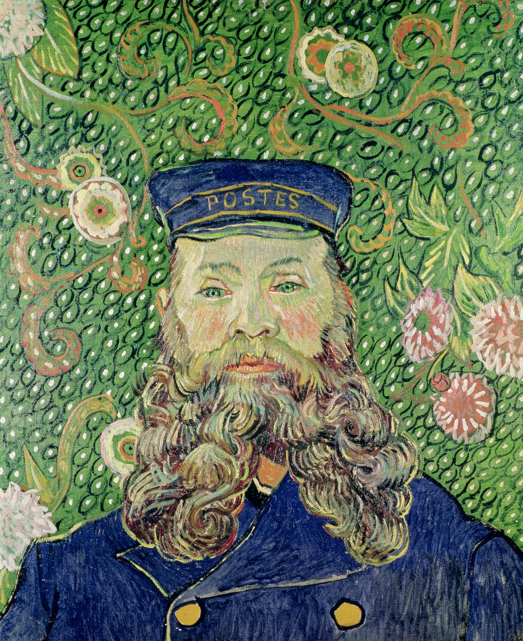 Joseph Roulin postás portréja, 1889 alkotó: Vincent van Gogh