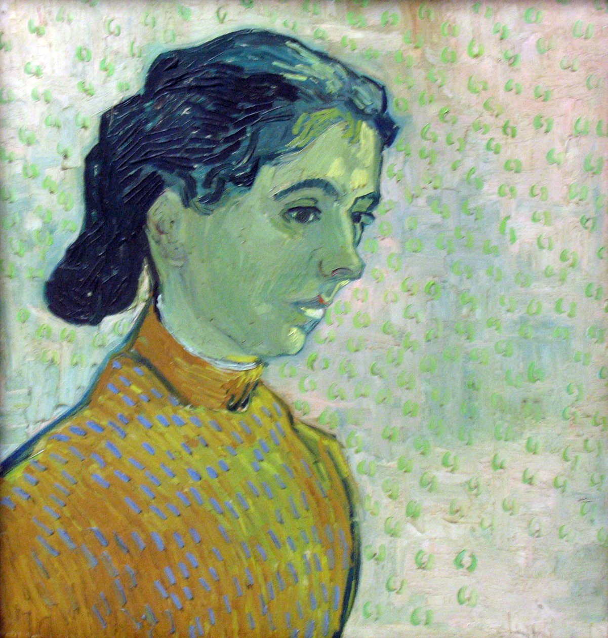 Egy fiatal nő portréja alkotó: Vincent van Gogh
