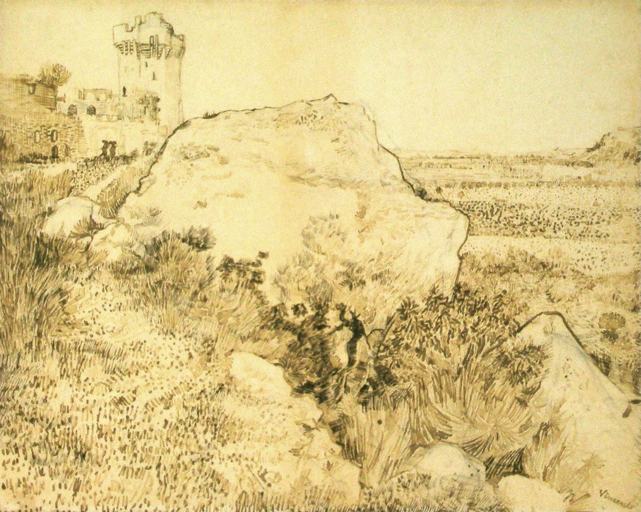 Rock és romok alkotó: Vincent van Gogh