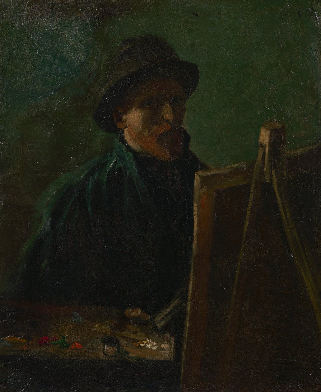 Önarckép festőként alkotó: Vincent van Gogh
