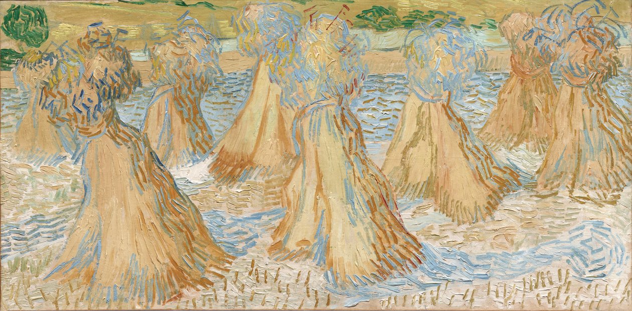 Búzaköteg alkotó: Vincent van Gogh
