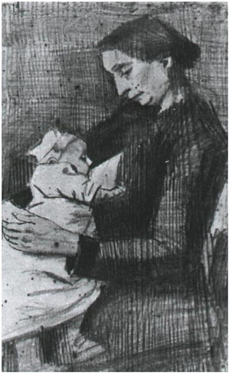 Lásd: Nursing Baby alkotó: Vincent van Gogh
