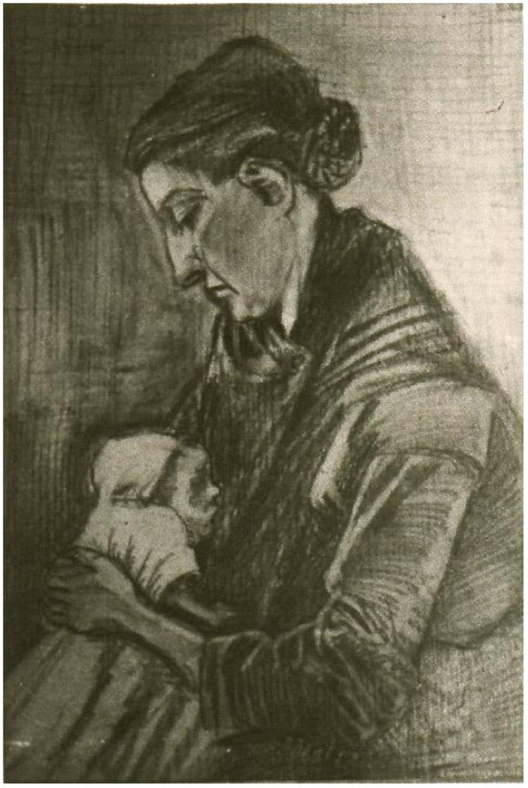 Lásd: Nursing Baby 1064 Vincent van Gogh alkotó: Vincent van Gogh