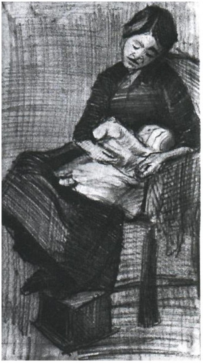 See-Nursing-Baby F1063 Vincent van Gogh alkotó: Vincent van Gogh