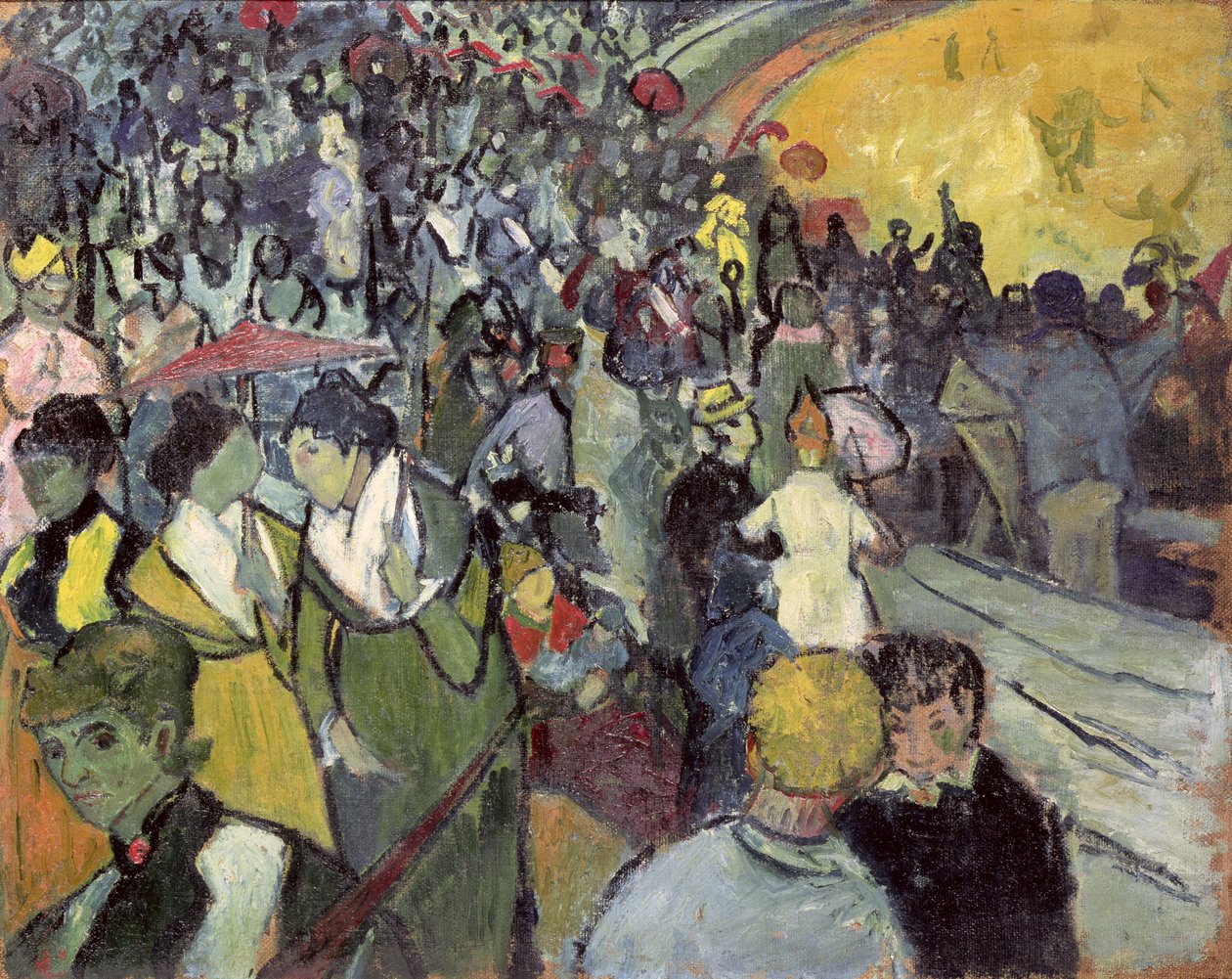 Az arles-i aréna, 1888 alkotó: Vincent van Gogh