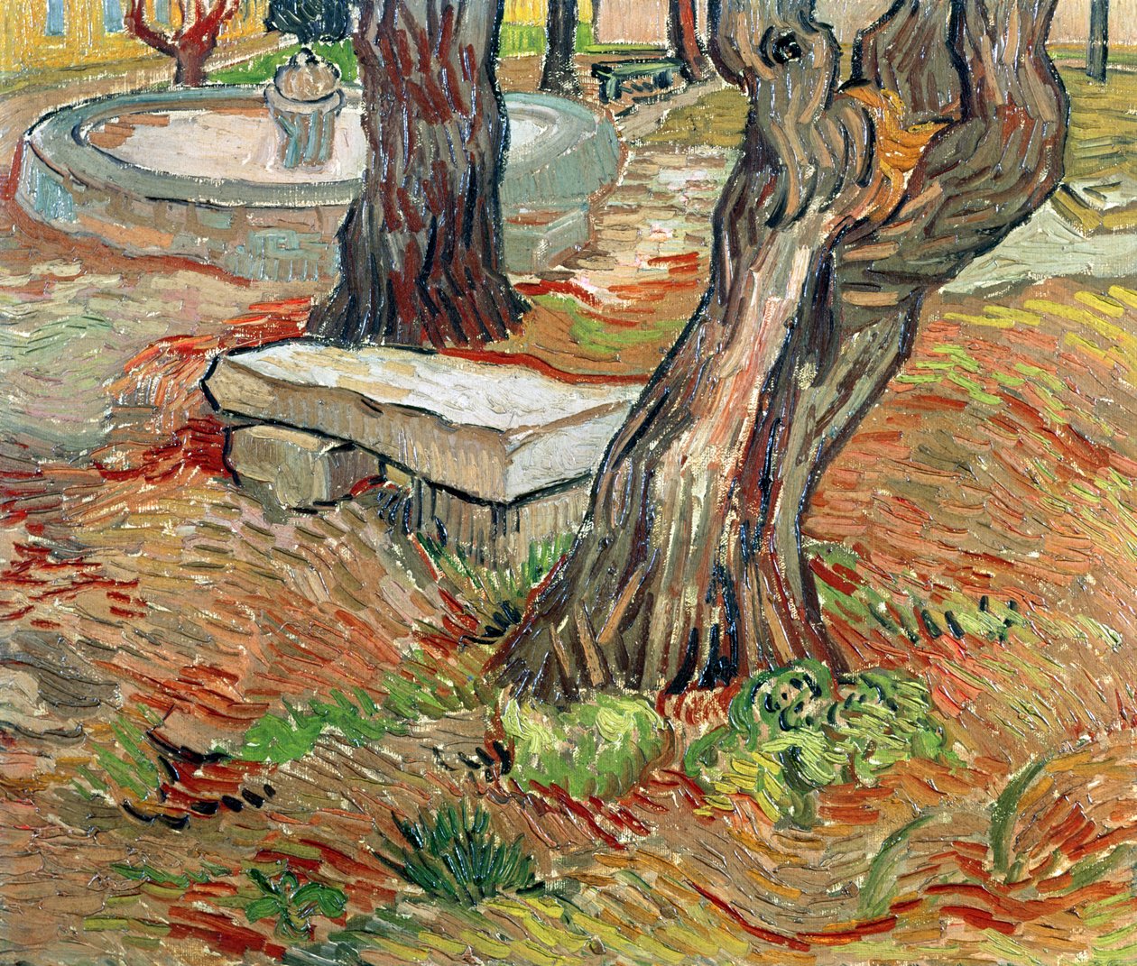 A Saint-Remy-i pad, 1889 alkotó: Vincent van Gogh