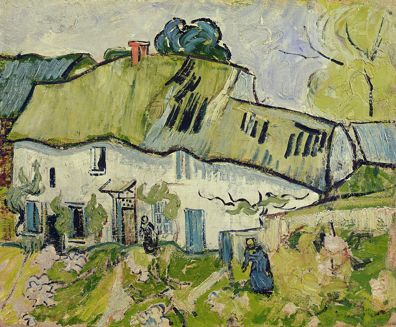 A tanya nyáron, 1890 alkotó: Vincent van Gogh