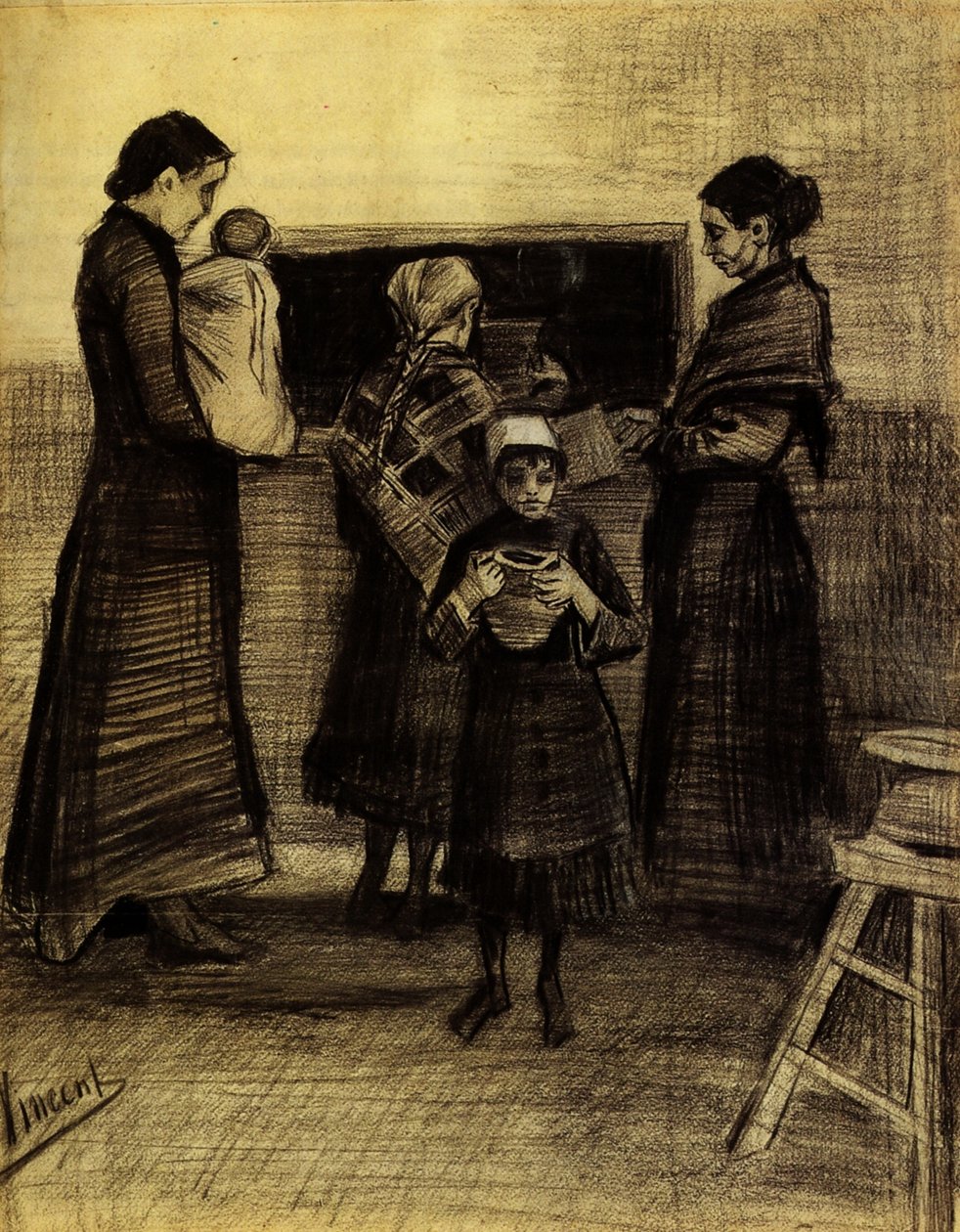 A nyilvános leveskonyha F102a alkotó: Vincent van Gogh