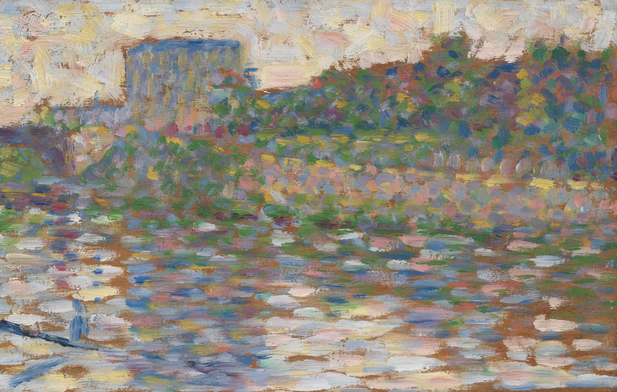 A Szajna Courbevoie -ban alkotó: Vincent van Gogh