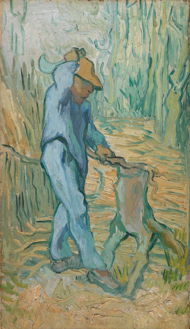 A favágó (Millet nyomán) alkotó: Vincent van Gogh