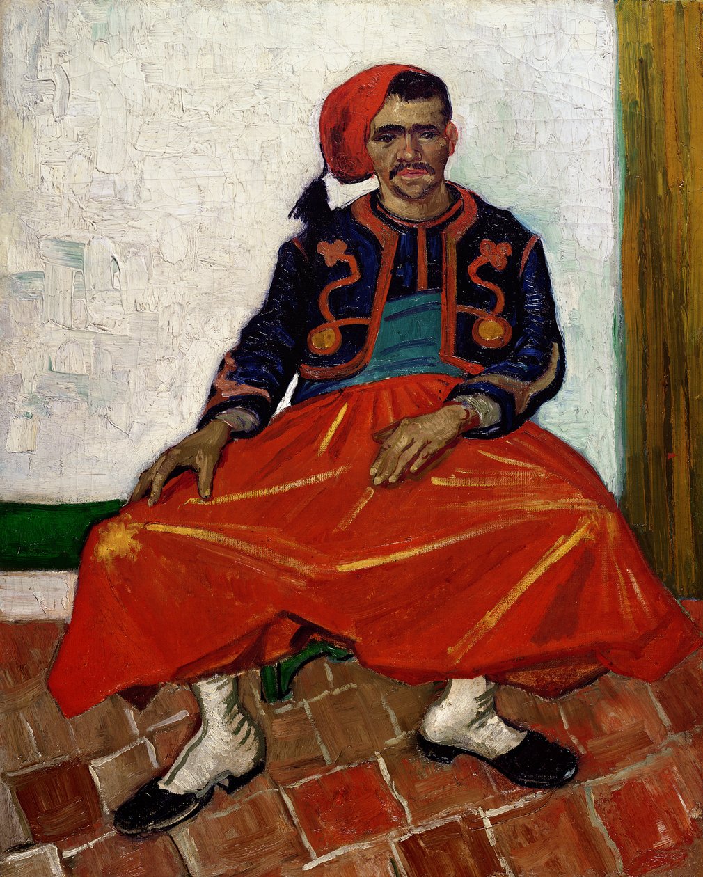 A Zouave, 1888 alkotó: Vincent van Gogh