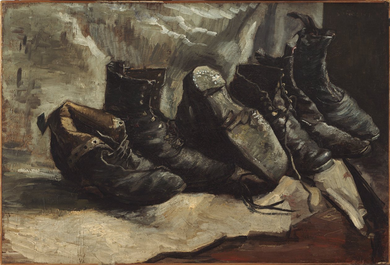 Három pár cipő alkotó: Vincent van Gogh