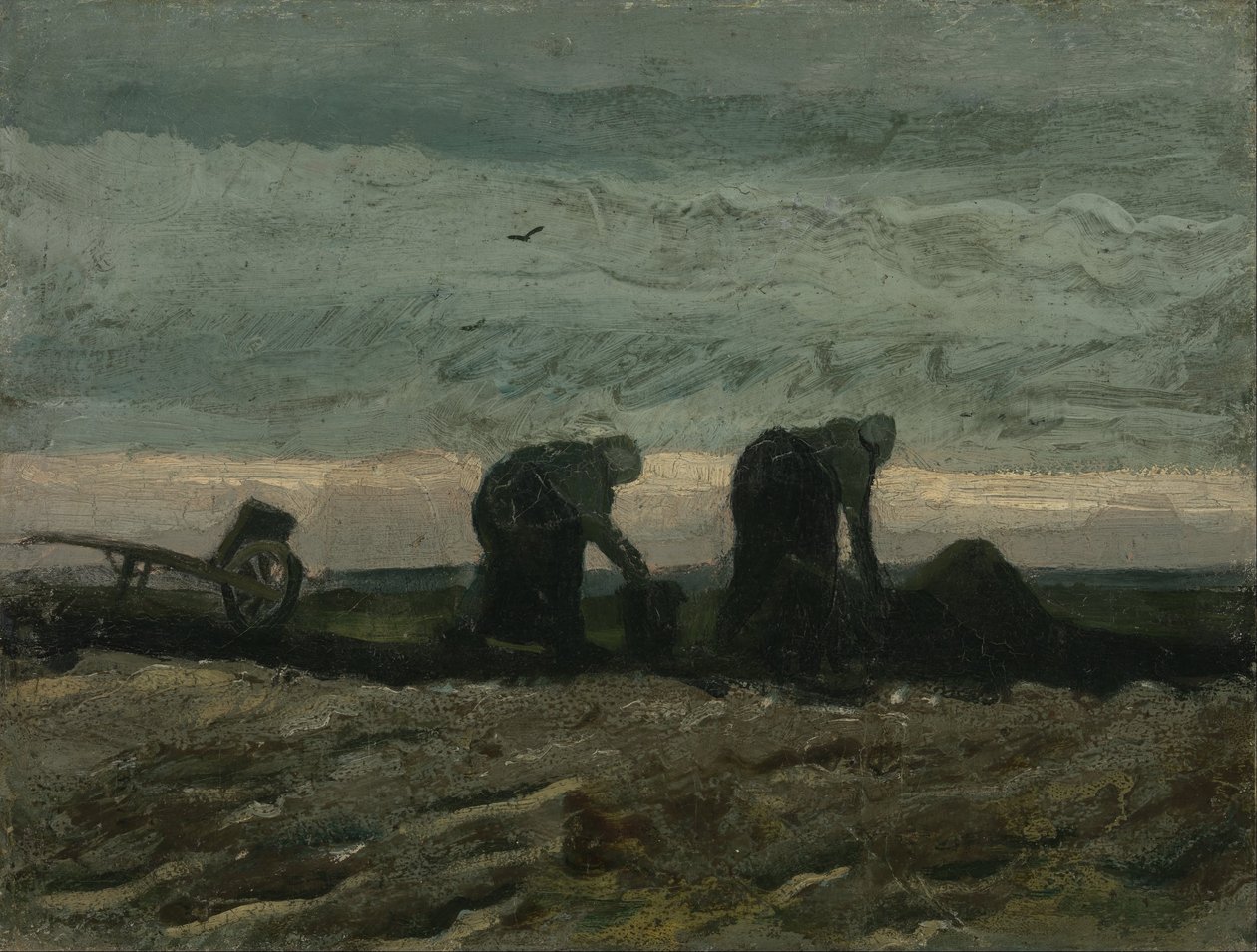 Két nő a hegyen alkotó: Vincent van Gogh