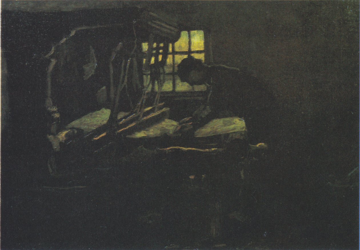 Weber a szövőszéknél áll alkotó: Vincent van Gogh