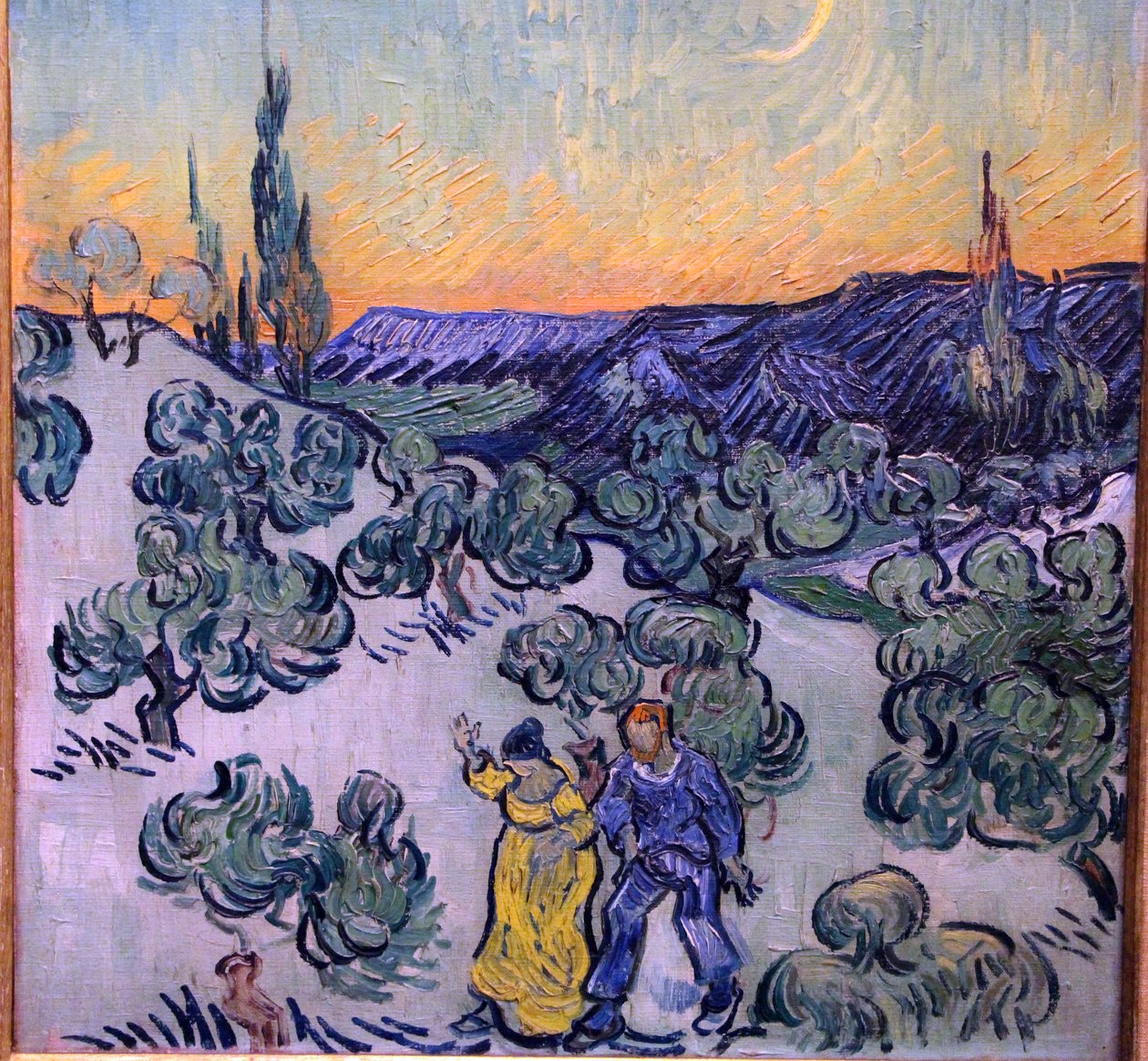 sétáljon alkonyatkor alkotó: Vincent van Gogh