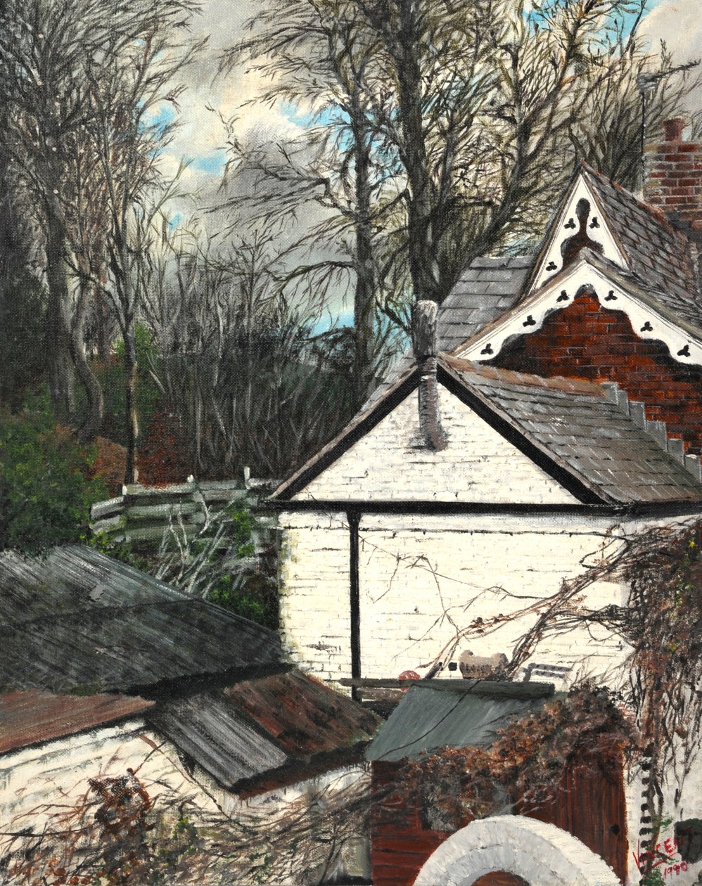 A Haunted Hill Mold Wales alkotó: Vincent Alexander Booth