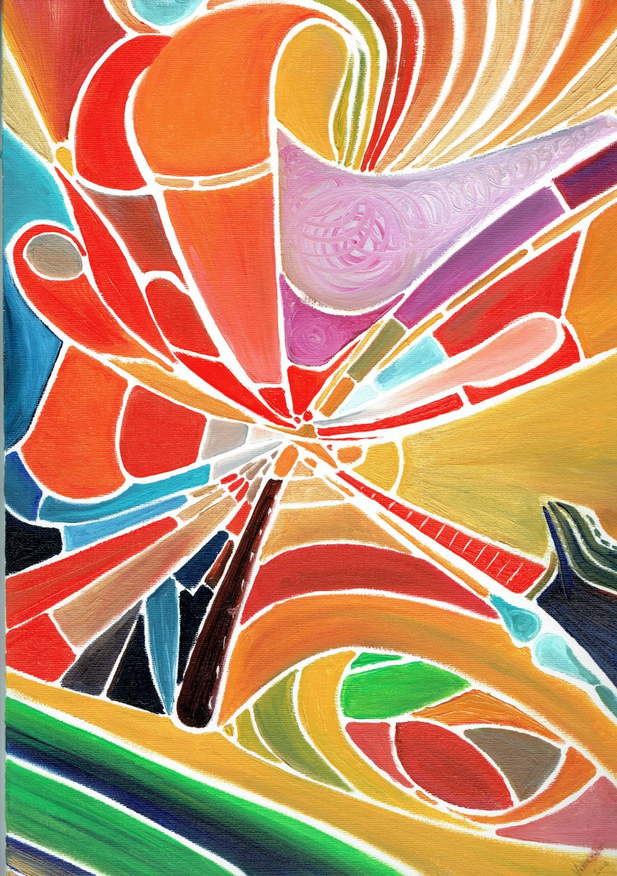 Alliduquotalion, 2016, (olaj, vászon tábla) alkotó: Vincent Alexander Booth