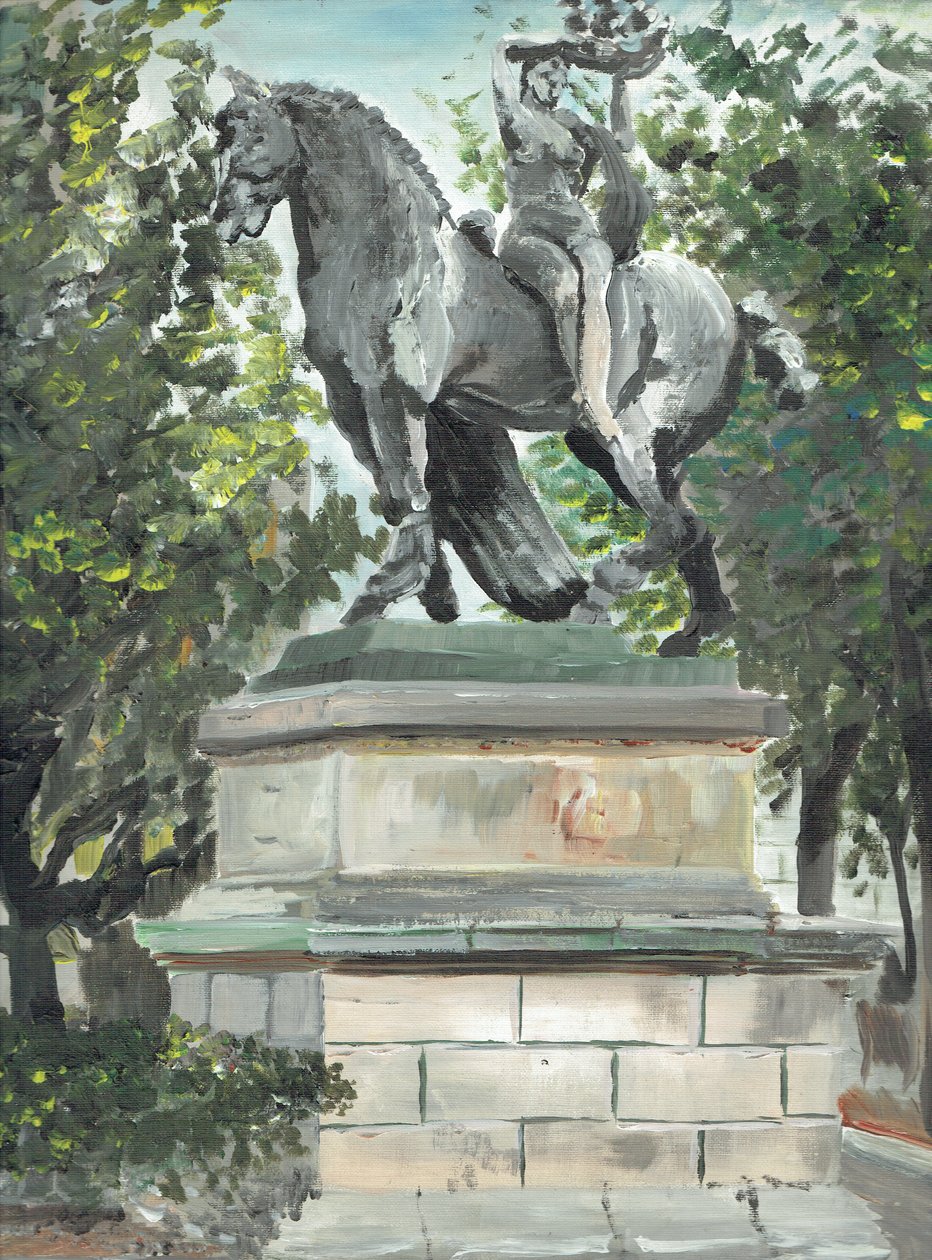 Art Barcelona, 1994, (akril, vászon táblán) alkotó: Vincent Alexander Booth