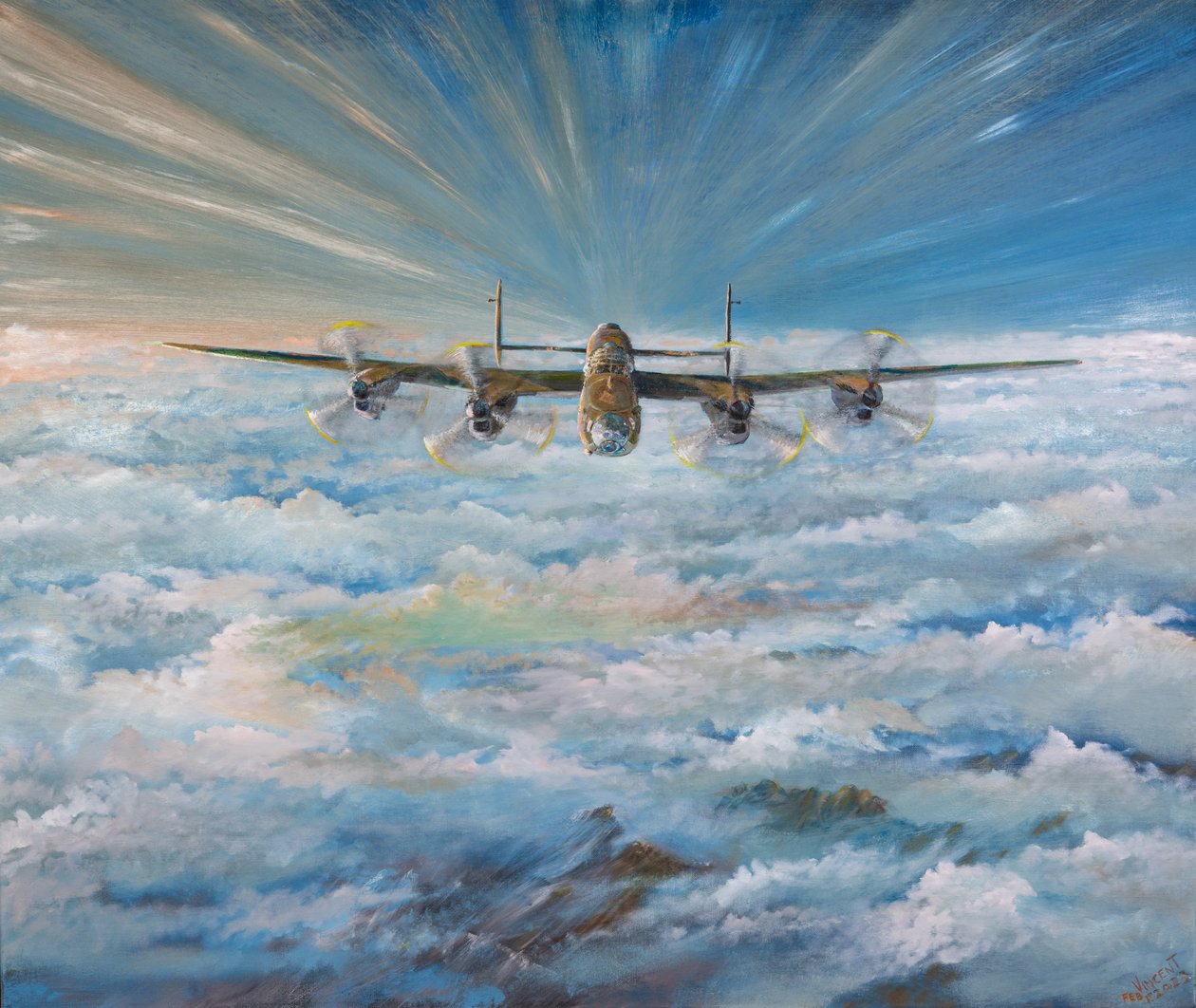 Avro Lancaster B1 Special, 2023 alkotó: Vincent Alexander Booth