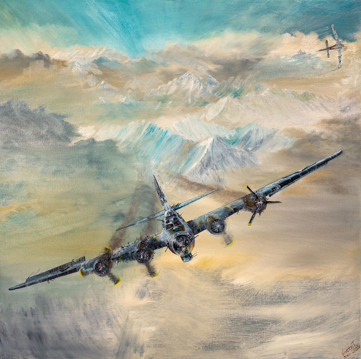 B17G, Royal Flush 2, Swiss Landing 8, 2023 alkotó: Vincent Alexander Booth