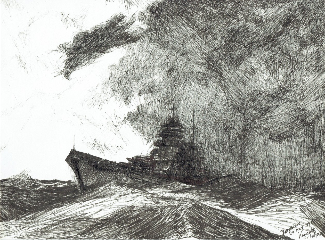 Bismarck a viharból, 2002 alkotó: Vincent Alexander Booth