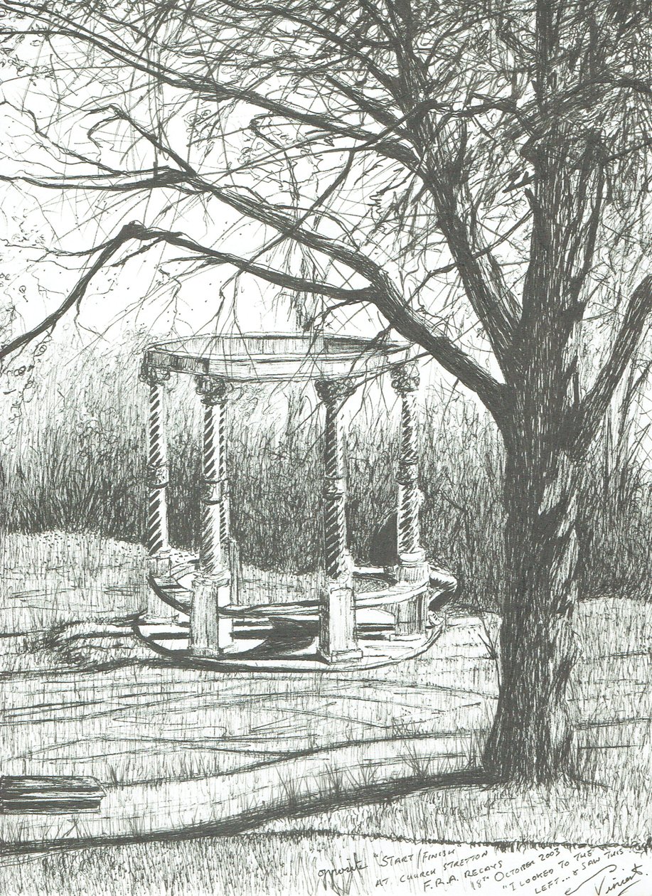 Church Stretton, a Fell-váltók után, 2003 alkotó: Vincent Alexander Booth