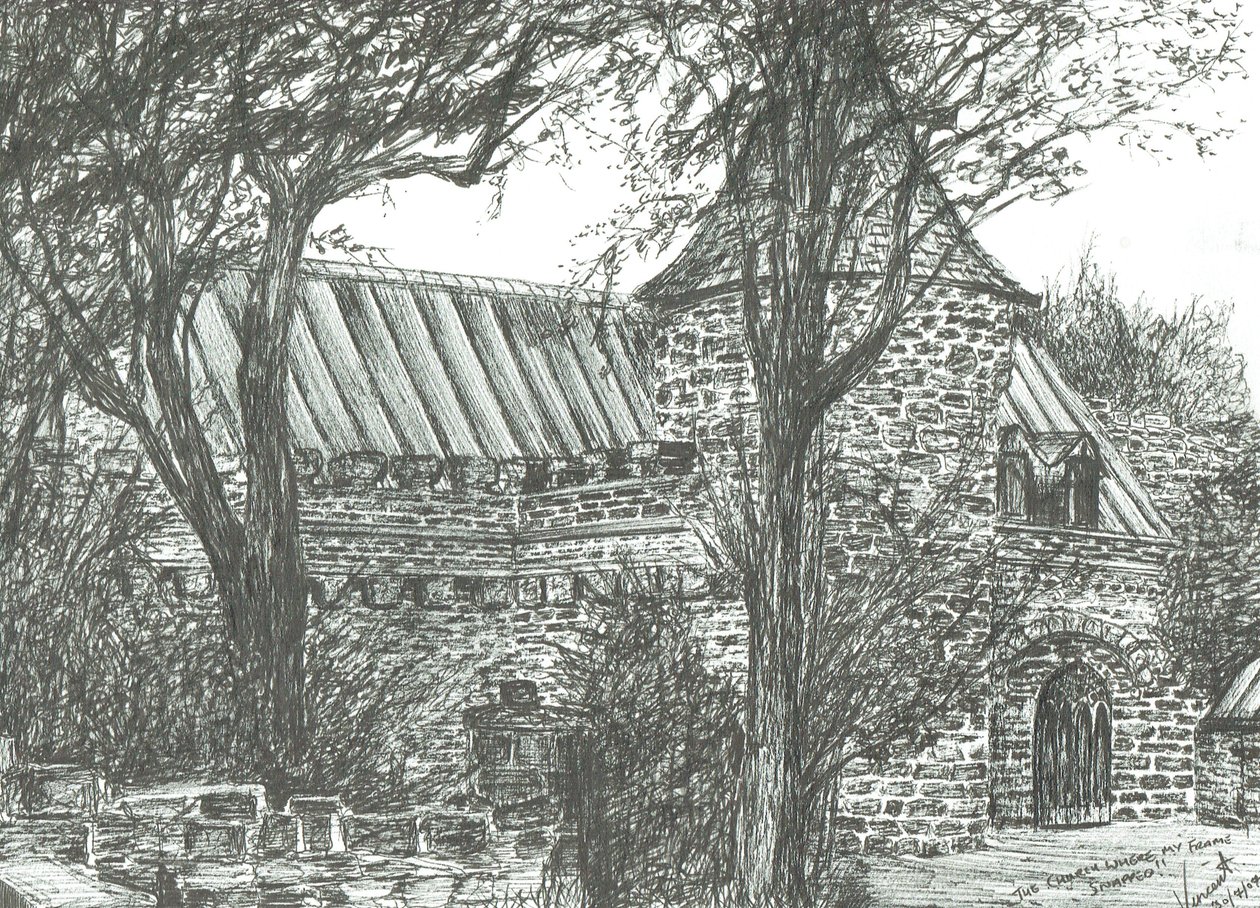 Templom az Oban felé vezető úton, 2007 alkotó: Vincent Alexander Booth