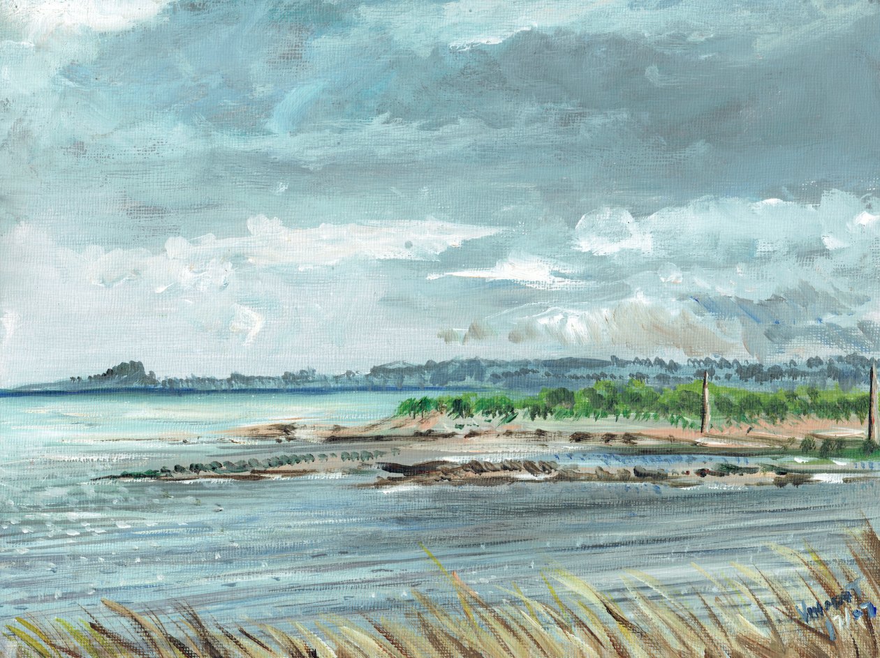 Iona Scotland, 2007, (akril, vászon táblán) alkotó: Vincent Alexander Booth