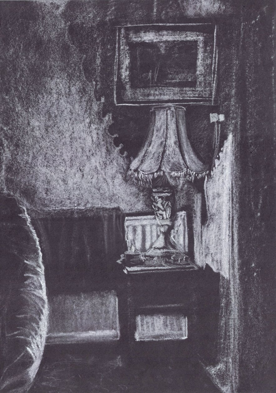 Gyertyafényben világító lámpa alkotó: Vincent Alexander Booth