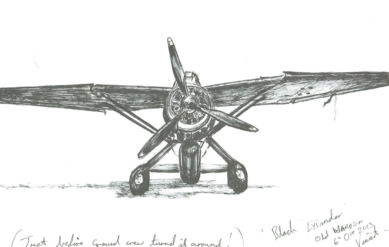 Lysander az Old Wardenben, 2012 alkotó: Vincent Alexander Booth