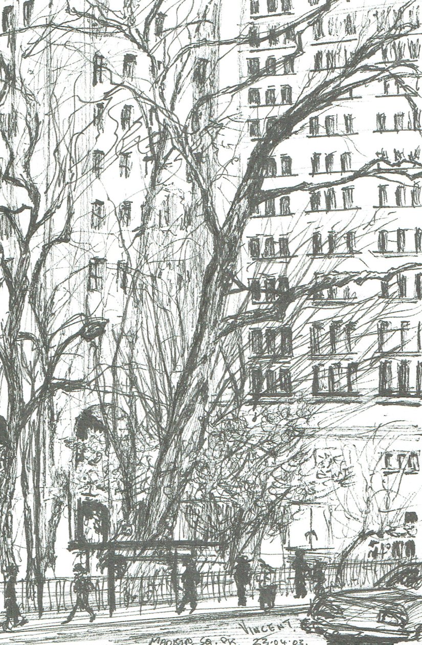 Madison Square park New York, 2003 alkotó: Vincent Alexander Booth