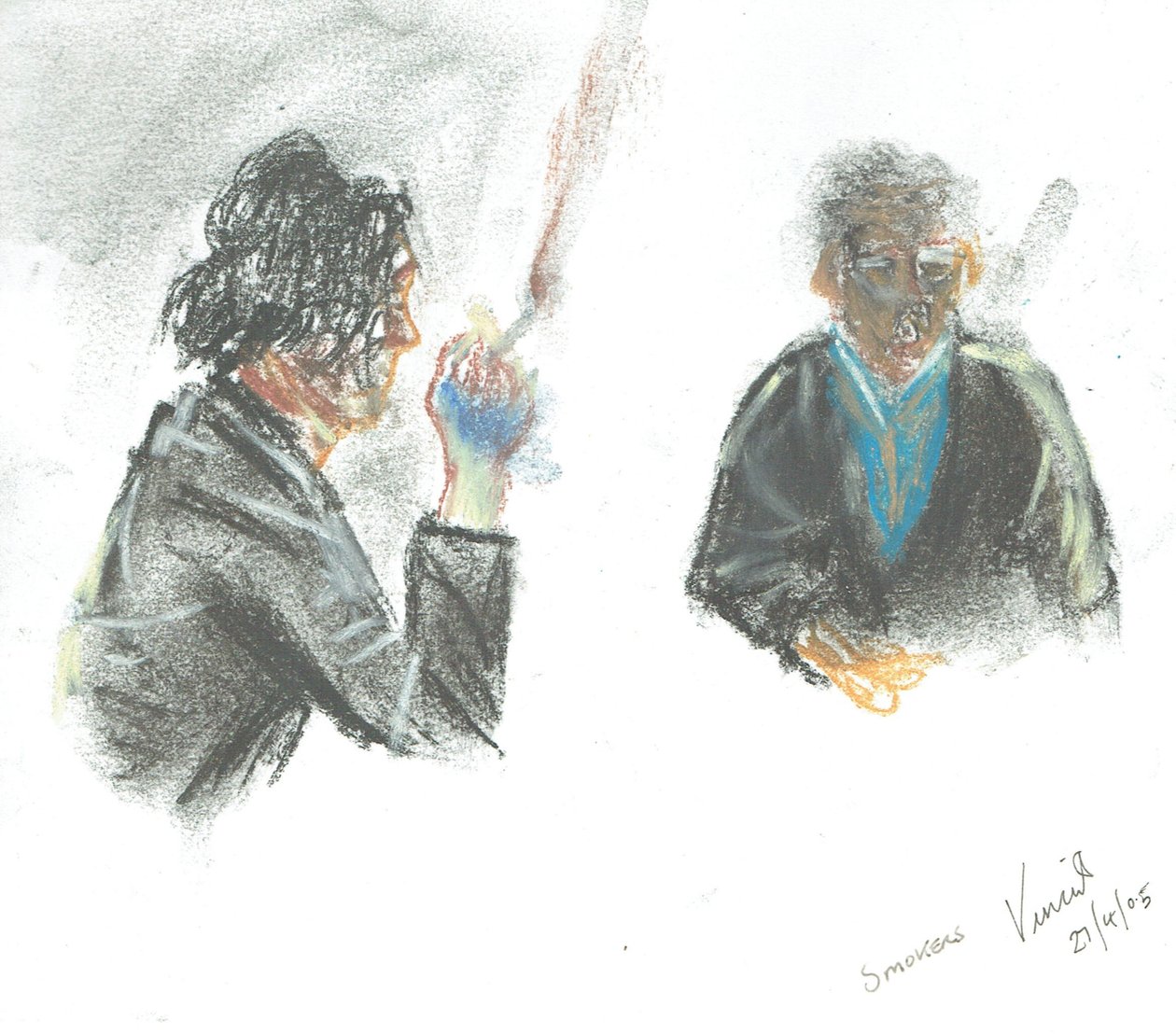 Pub Smokers, 2005 alkotó: Vincent Alexander Booth